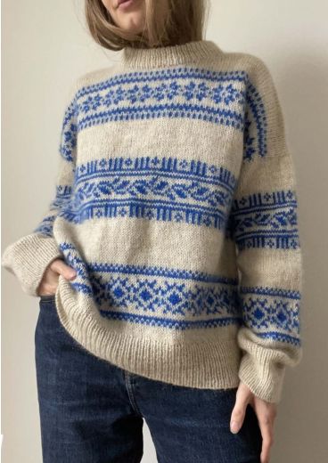 Porcelaine sweater fra Le Knit