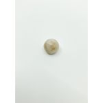 Marmorknapp rund 15 mm lys marmor – Elfenben